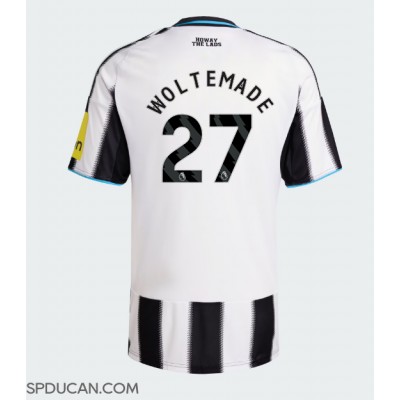 Muški Nogometni Dres Newcastle United Nick Woltemade #27 Domaci 2025-26 Kratak Rukav Muški Nogometni Dres Newcastle United Nick Woltemade #27 Domaci 2025-26 Kratak Rukav